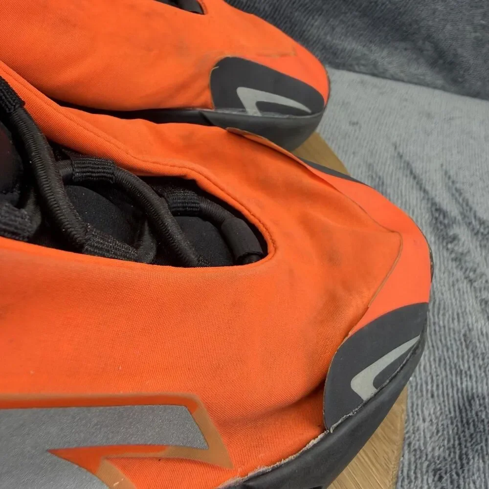Adidas Yeezy Boost 700 MNVN Shoes Mens Size 9 Orange Running Sneakers FV3258